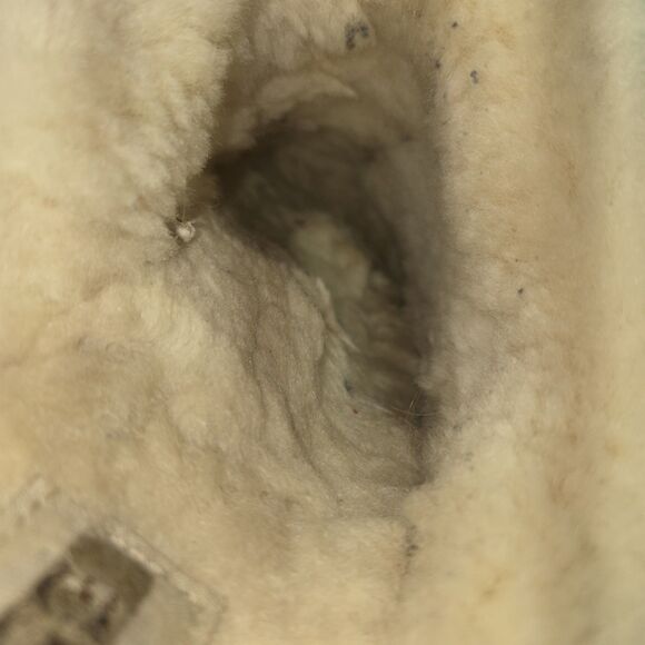 UGG Australia Womens Size 12M Chestnut Brown Slip On Comfort Lambskin Slippers - Picture 6 of 10